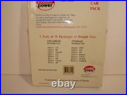 Model Power N Scale Car Pak Presidential passenger set #8624, 8636, 8634, 8628