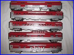 Mth 20-6512 Rock Island Golden Rocket Five Car Passenger Set, Lights, O