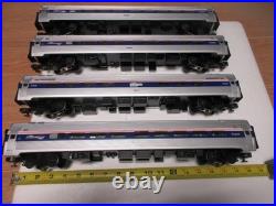 Mth 20-6531 Amtrak Northwest Corridor 4 Car Amfleet Passenger Set O. B. C-8