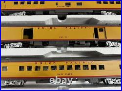 Mth 20-6553 Union Pacific 5-car 70' Abs Passenger Set (smooth)3 Rail O K59