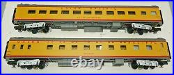 Mth 20-6638 Union Pacific 70' Smooth Abs 2-car Sleeper/diner Passenger Set Lnib