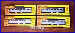 Mth 30-6070 Pennsylvannia Streamlined Passenger Car Set Of Four Cars Mth 30-6070 Pennsylvannia Streamlined Passenger Car Set Of Four Cars