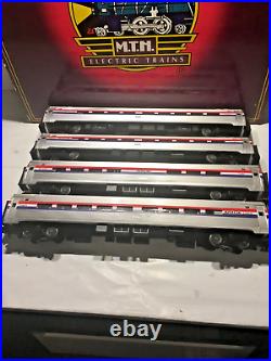 Mth Amtrak Amfleet 4 Car Passenger Set #20-6519