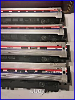 Mth Amtrak Amfleet 4 Car Passenger Set #20-6519