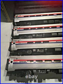 Mth Amtrak Amfleet 4 Car Passenger Set #20-6519