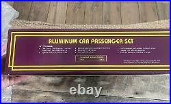 Mth Louisville & Nashville Aluminum 4-Car Passenger Set 20-6020