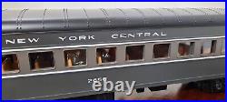 Mth O Gauge Ny Central 70' Streamlined 2-car Passenger Set #20-69241 Nib