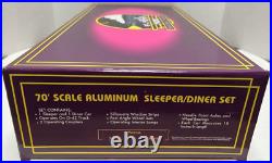 Mth O-gauge Mt-6508 Amtrak 70' Aluminum 2-car Passenger Set 18l Lnib Mth O-gauge Mt-6508 Amtrak 70' Aluminum 2-car Passenger Set 18l Lnib