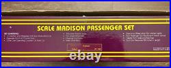 Mth Premier 20-4020 Green Pullman 70' Madison 5-car Passenger Set