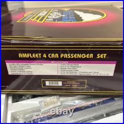Mth Premier Amtrak Amfleet 4 Car Passenger Set 20-6556! O Scale Northeast Direct