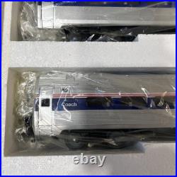 Mth Premier Amtrak Amfleet 4 Car Passenger Set 20-6556! O Scale Northeast Direct