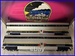 Mth Premier Amtrak California Superliner 2 Car Passenger Set 20-6675 For Diesel