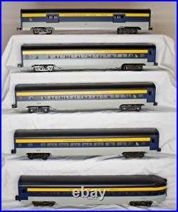 Mth Premier C&o Chesapeake & Ohio 70' Aluminum 5-car Passenger Set 20-6502 Nib Mth Premier C&o Chesapeake & Ohio 70' Aluminum 5-car Passenger Set 20-6502 Nib