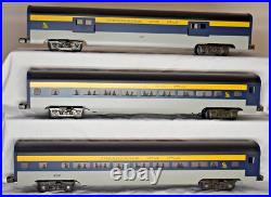 Mth Premier C&o Chesapeake & Ohio 70' Aluminum 5-car Passenger Set 20-6502 Nib Mth Premier C&o Chesapeake & Ohio 70' Aluminum 5-car Passenger Set 20-6502 Nib
