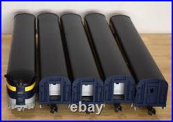 Mth Premier C&o Chesapeake & Ohio 70' Aluminum 5-car Passenger Set 20-6502 Nib Mth Premier C&o Chesapeake & Ohio 70' Aluminum 5-car Passenger Set 20-6502 Nib