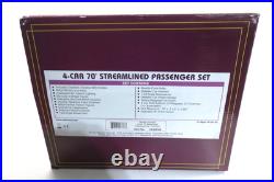 Mth Premier Norfolk Southern 4 Car Streamlined Passenger Set 20-64168 O Scale