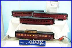 Mth Rail King 6730 Canadian Pacific 60' Streamlined 4-car Passenger Set. Ln Ib Mth Rail King 6730 Canadian Pacific 60' Streamlined 4-car Passenger Set. Ln Ib