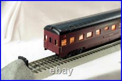Mth Rail King 6730 Canadian Pacific 60' Streamlined 4-car Passenger Set. Ln Ib Mth Rail King 6730 Canadian Pacific 60' Streamlined 4-car Passenger Set. Ln Ib