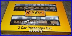 Mth Rail King New York Central 60' Madison 2 Car Passenger Set 30-69204