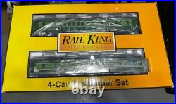 Mth Railking 4-car Santa Fe Madison Passenger Set 30-69264