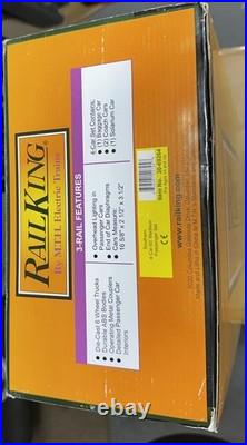 Mth Railking 4-car Santa Fe Madison Passenger Set 30-69264