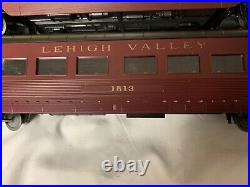 Mth Railking Lehigh Valley 60 Streamlined Passenger Coach 4 Car Set 30-6711