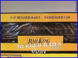 Mth Railking Pennsylvania Madison 6 Car Passenger Set! O Gauge Train Prr O/27
