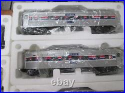 Mth rail king passenger car set amtrak 7 cars