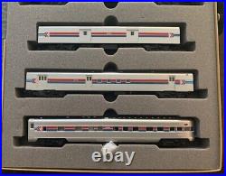 NEW KATO N-Scale 106-011 Amtrak SMOOTH SIDE PASSENGER 6 CAR SET Made in Japan