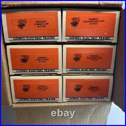 NEW Lionel Wabash Fallen Flag Series Passenger 6 Car Set 6-7227-7232