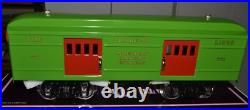NEW MTH Dorfan Standard Gauge Tinplate Green 4 Car Passenger Set 10-5031