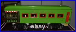 NEW MTH Dorfan Standard Gauge Tinplate Green 4 Car Passenger Set 10-5031