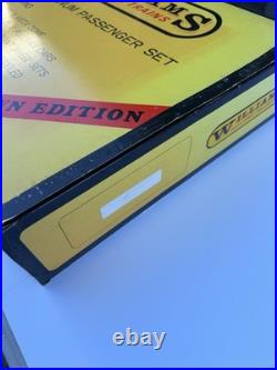 NEW Williams SP Daylight Aluminum 15 5 Car Passenger Set O gauge