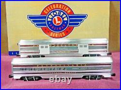 NIB Lionel O Gauge 6-39154 15 Pennsylvania Aluminum Passenger Car Set 2 Pack