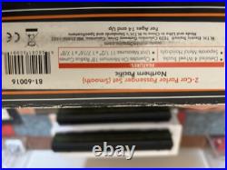 NORTHERN PACIFIC PARLOR PASSENGER 2 Car Set LEDs INTERIORS MTH HO Scale NEW