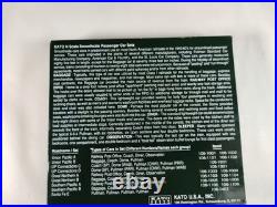 NOS KATO N Scale #106-1401 Smoothside Passenger Car Set E Santa Fe 4 Car Set
