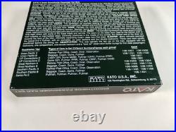 NOS KATO N Scale #106-1401 Smoothside Passenger Car Set E Santa Fe 4 Car Set