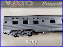 NOS KATO N Scale #106-1401 Smoothside Passenger Car Set E Santa Fe 4 Car Set