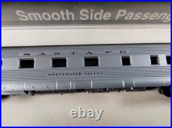 NOS KATO N Scale #106-1401 Smoothside Passenger Car Set E Santa Fe 4 Car Set