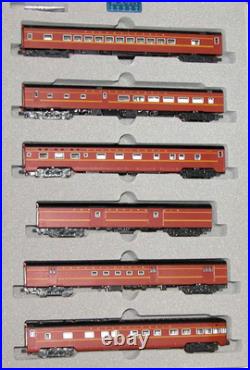 N Kato 106-018 Smooth Side Passenger 6 Car Set Pennsylvania