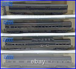 N Kato 106-1105 Smoothside 4 Passenger Car Set A Southern Pacific-1 Sp