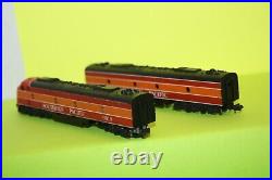 N SCALE CON-COR Southern Pacific Daylight 12 PIECE PASSENGER CAR SET 0001-004302