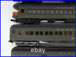 N Scale Arnold & Other ATSF Santa Fe Kansas Citian 9-Car Passenger Set