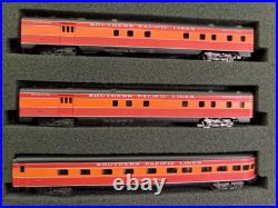N Scale Atlas Southern Pacific Daylight 6 Passenger Car Set N Scale Atlas Southern Pacific Daylight 6 Passenger Car Set
