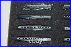 N Scale Con-Cor Baltimore & Ohio Set of 6 Passenger Car & Locomotives C42839