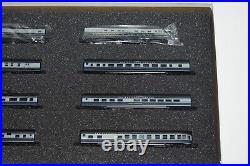 N Scale Con-Cor Baltimore & Ohio Set of 6 Passenger Car & Locomotives C42839