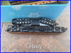 N Scale Empire Builder RUNNING Passenger Car Train Set w PA1 Alco Diesel used