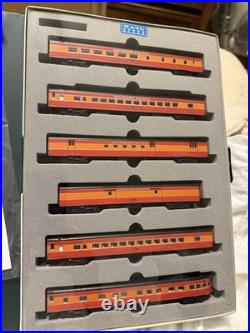 N Scale KATO 106-019 Southern Pacific Daylight Smoothside 6-Car Passenger Set