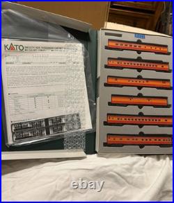 N Scale KATO 106-019 Southern Pacific Daylight Smoothside 6-Car Passenger Set
