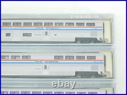 N Scale KATO 106-3501 AMTK Amtrak Phase III Superliner 4-Car Passenger Set A